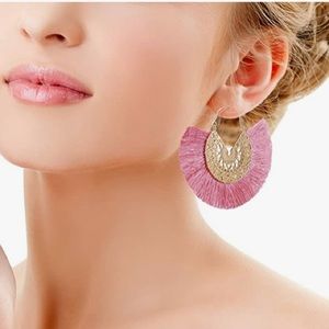 ✨3 for$30✨ NWT Bohemian Tassel Earrings ✨Hand Crafted ✨Artisan✨
